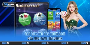 Các điểm hấp dẫn người chơi của mục game 