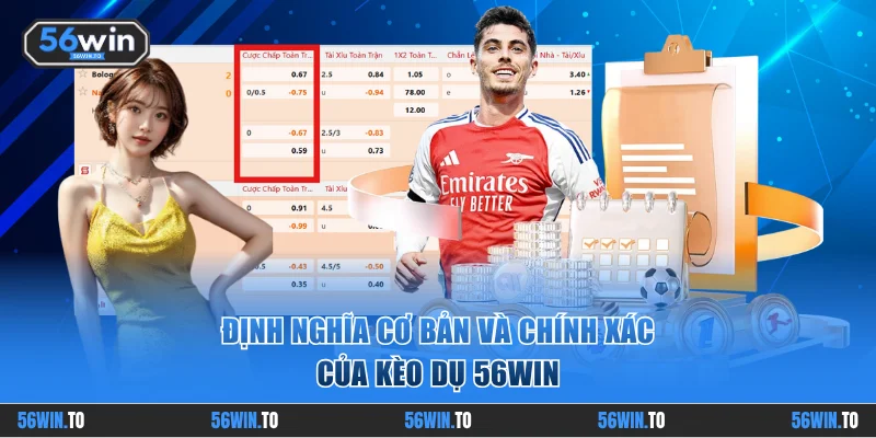 Định nghĩa cơ bản và chính xác của kèo dụ 56WIN